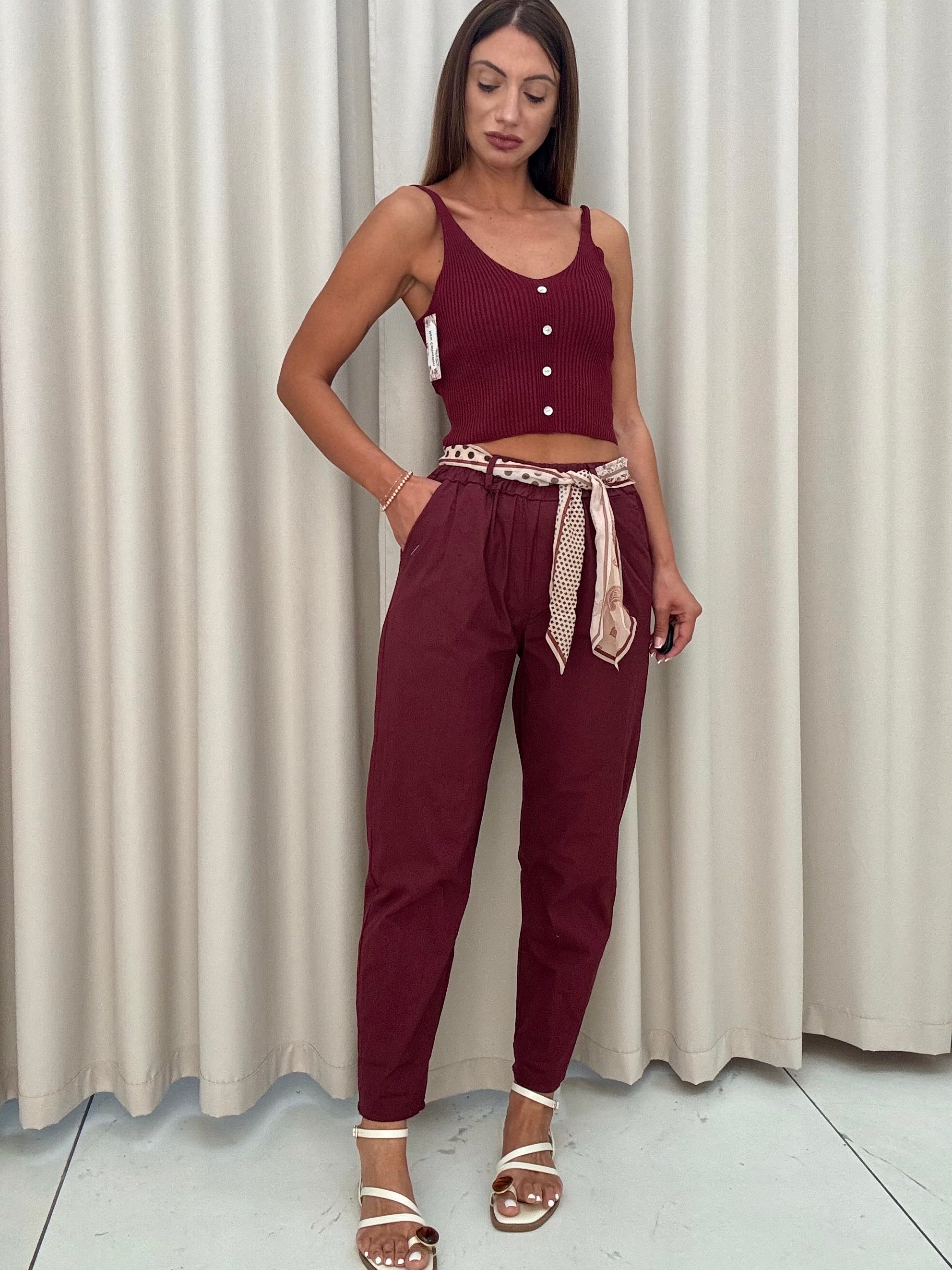 Pantalone Foulard